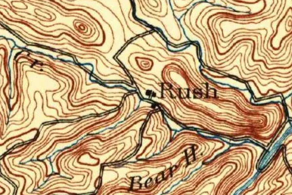 Rush · USGS survey