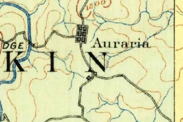 Auraria · USGS survey