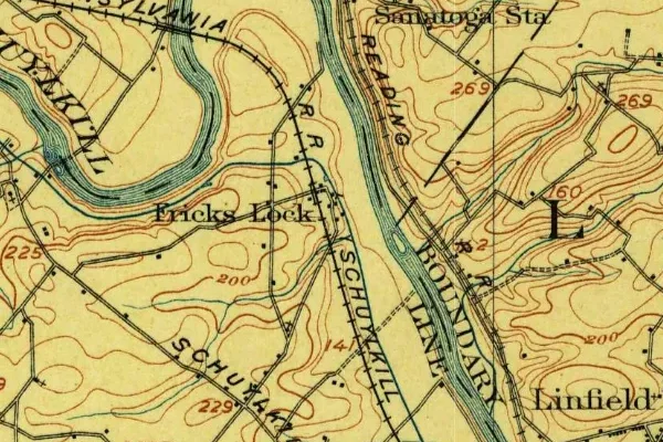 Frick's Lock · USGS survey